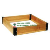 #31314 Wooden Raised Garden Beds (100cmL x 100cmW x 12cmH) - Obbo.SG