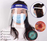 Face Shield - Protection Isolation Mask - Face Mask Add On - Anti Fog Anti Dust Anti Splash - Splash Protection - Obbo.SG