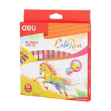 Deli Oil Pastels 24 Colours EC20220 - Obbo.SG