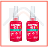 LOCTITE 638 Retaining Compound 50ml High Strength Adhesive for Thread Locking and Sealing - Obbo.SG