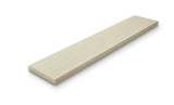 SHERA Floor Plank, V-Cut Edge, Straight Grain Texture, Jasmine White Primer