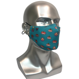 Reusable Adult Mask [ Sushi ] with filter pocket