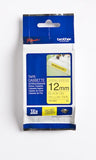 Brother TZE-S631 Black-on-Yellow Strong Adhesive Laminated Tape - Obbo.SG