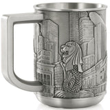 Royal Selangor Hand Finished Singapore Scenes Collection Civic District Tankard - Obbo.SG