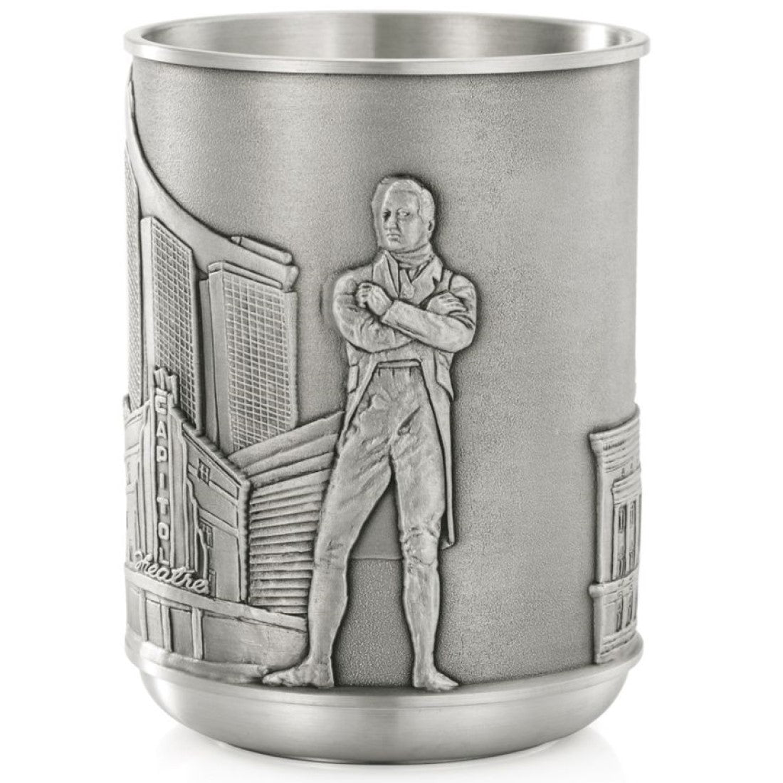 Royal Selangor Hand Finished Singapore Scenes Collection Civic District Tankard - Obbo.SG