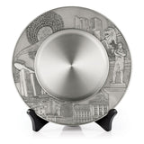 Royal Selangor Hand Finished Singapore Scenes collection Civic District Plate 25cm