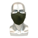 Reusable Adult Mask [ Green ] with filter pocket