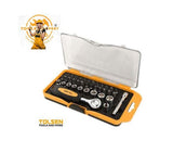 Tolsen Tools, 38 pcs Bits & Sockets Set