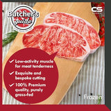 Butcher's Guide Marbled Beef Striploin Steak, 550g (3 pcs) - Obbo.SG
