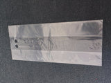 PE BAG (CLEAR2 HOLES HANDLE DIE-CUT) - 0.075mm X (8+5)