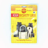 Steel Security Mechanism Padlock - 40mm - Obbo.SG