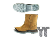 SAFETY SHOES <D&D> [09858] (BROWN COLOR)