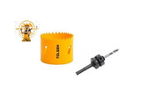Tolsen Tools by EgHardware, 152mm Bi-metal Holesaw c/w Arbor 2 per - Obbo.SG
