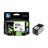 HP 920XL High Yield Black Original Ink Cartridge [CD975AA]