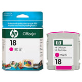 HP 18 Magenta Original Ink Cartridge [C4938A]