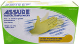 Examination Gloves (Assure), Latex, Powder-Free, Non-Sterile, Xtra Small, GLO-PF-00, 100 Pc/Box, Per Box