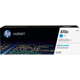 HP 410X High Yield Cyan Original LaserJet Toner Cartridge [CF411X]