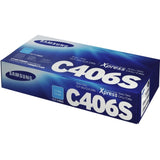 HP Samsung CLT-C406S Cyan Toner Cartridge [ST986A] - Obbo.SG