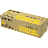 HP Samsung CLT-Y503L High Yield Yellow Toner Cartridge [SU493A] - Obbo.SG