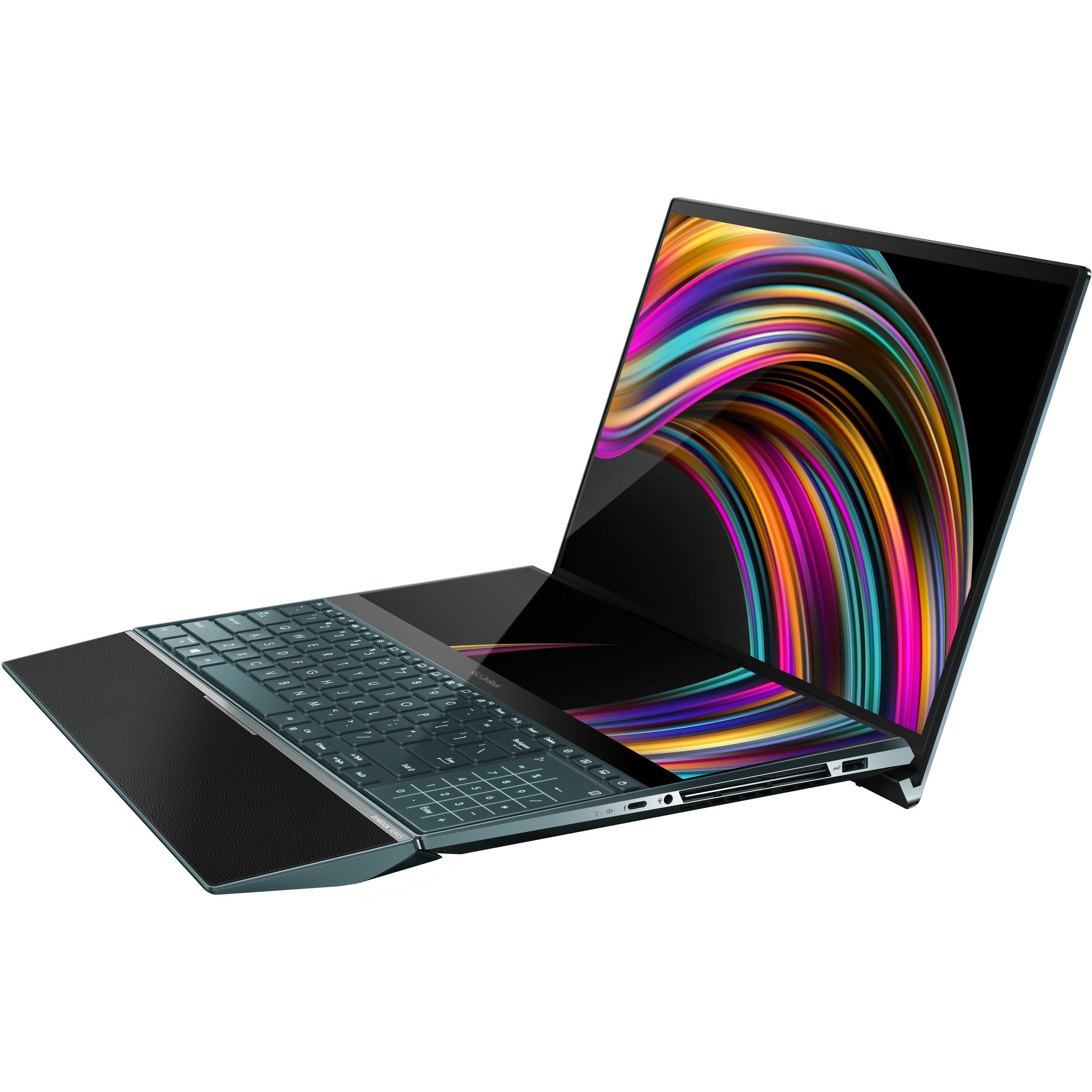 ASUS ZenBook Pro Duo UX581 15.6” 4K UHD NanoEdge Bezel Touch, Intel Core  i9-9980HK, 32GB RAM, 1TB PCIe SSD, GeForce RTX 2060, Innovative ScreenPad