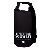 Adventure World 10L Waterproof Dry Bag (Black)