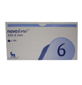 NOVOFINE 0.23/0.25*4mm needles-NOVO