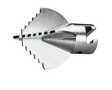 Cross-blade cutter, serrated with 22 mm coupling