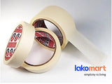 HUNTER - 505 Masking Tape 1 Inch X 22Yd (Pack - 12 Rolls) - Obbo.SG