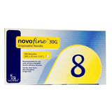 Syringe, Insulin, Disposable Pen Needle (Novofine), 30G needle, 0.3 x 8mm, Per Box - Obbo.SG