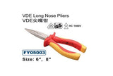 150mm VDE Long Nose Plier
