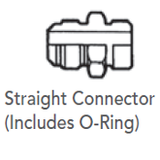 Synflex Straight Connector (Includes O-Ring)