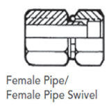 Synflex Female Pipe/female pipe swivel
