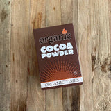 ORGANIC COCOA POWDER (ORGANIC TIMES) 200G - Obbo.SG