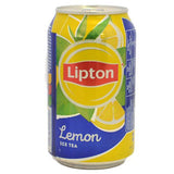 Lipton Lemon Tea Can Drink (330ml) (Twin Pack) - Obbo.SG