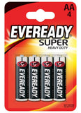 Everready AA Batteries (4) - Obbo.SG
