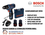 Bosch GSR120-Li Cordless Power Drill / Battery Drill / Replace GSR1080-Li