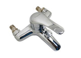 Wall mounted single lever long bath mixer