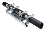 Quad double clamp for electro-fusion welding