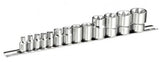 Expert 13pcs Torx Socket Set with Rack