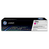 HP 126A CP1025 Magenta Original LaserJet Toner Cartridge [CE313A] - Obbo.SG