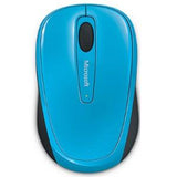 Microsoft Wireless Mobile Mouse 3500 - Cyan Blue - Obbo.SG