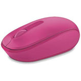 Microsoft Wireless Mobile Mouse 1850 - Magenta Pink - Obbo.SG