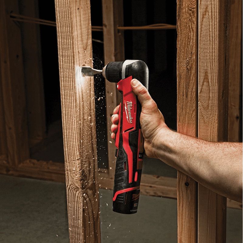 Buy 【Milwaukee C12RAD-0 Cordless Right Angle Drill M12/ Right Angle Driver  with 2 nos 3.0AH 12V Battery, 1 no 12V Charger and 1 Contractor Bag】 from  Trusted Distributors & Wholesalers Directly 