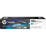 HP 981X High Yield Cyan Original PageWide Cartridge [L0R09A]