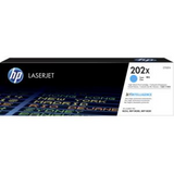 HP 202X High Yield Cyan Original LaserJet Toner Cartridge [CF501X]