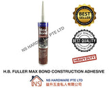 MAXBOND Construction Adhesive Original / 320g / H.B. FULLER Silicone Heavy Duty Adhesive - Obbo.SG