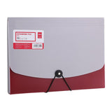 Deli Elastic Expanding File A4 7 Pockets 38151