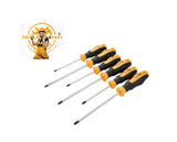 Tolsen Tools, 6 pcs Black Screwdriver Set - Obbo.SG