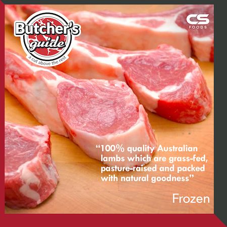 Butcher's Guide Australian Lamb Chop, 500g - Obbo.SG
