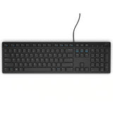 Dell Multimedia Keyboard (English) - KB216 - Black Retail Packaging - S&P - Obbo.SG